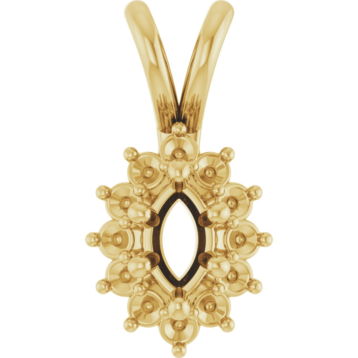 Halo-Style Pendant