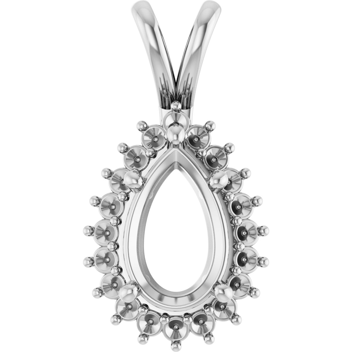 Halo-Style Pendant