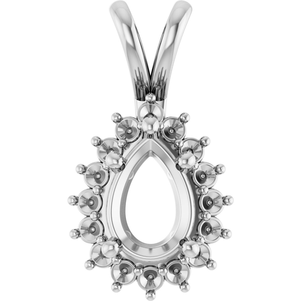 Halo-Style Pendant