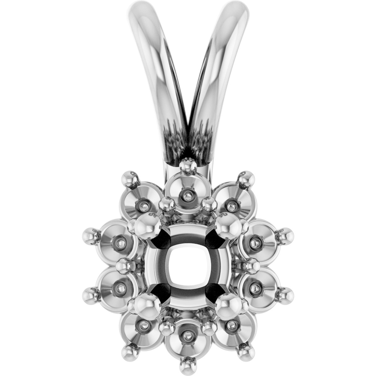 Halo-Style Pendant