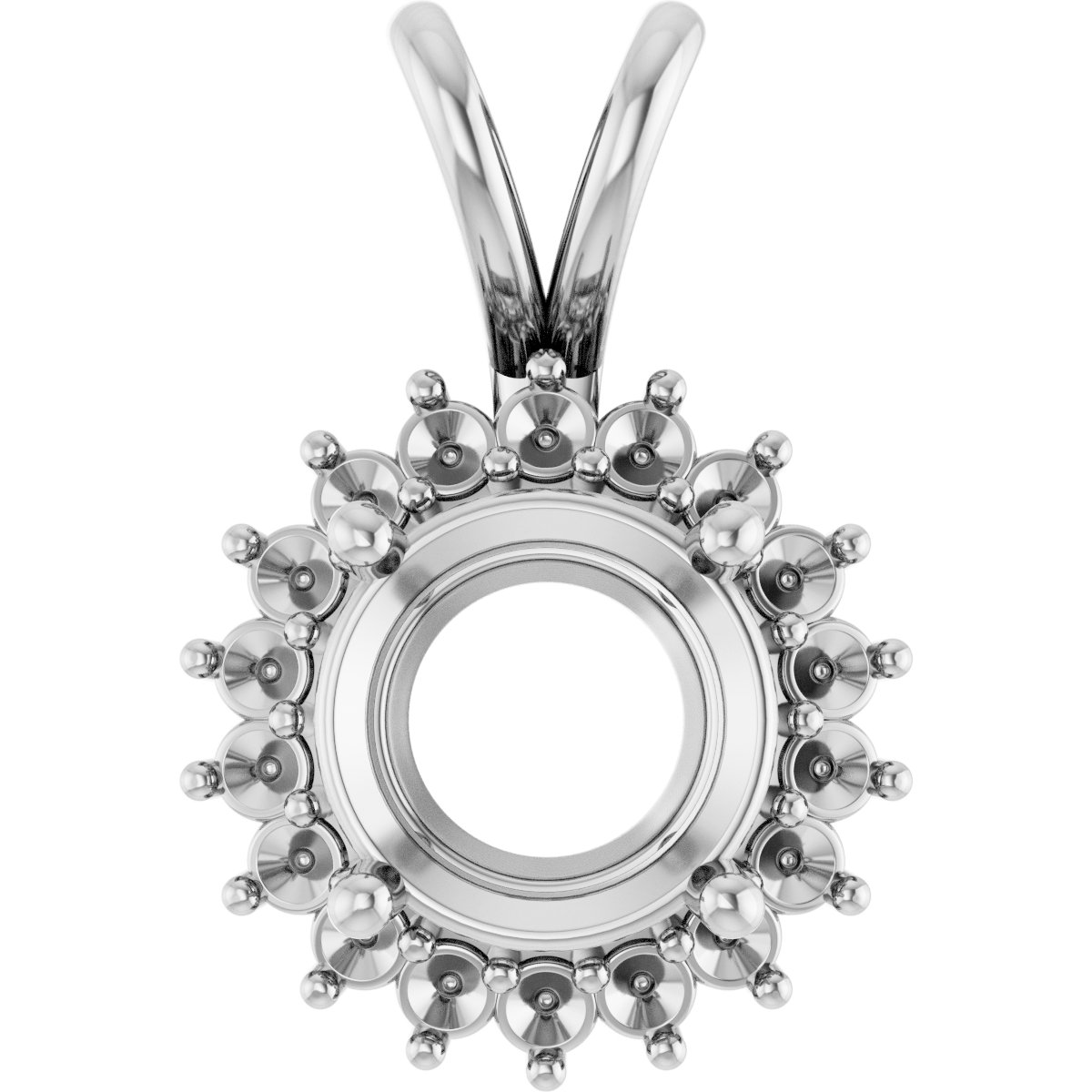 Halo-Style Pendant