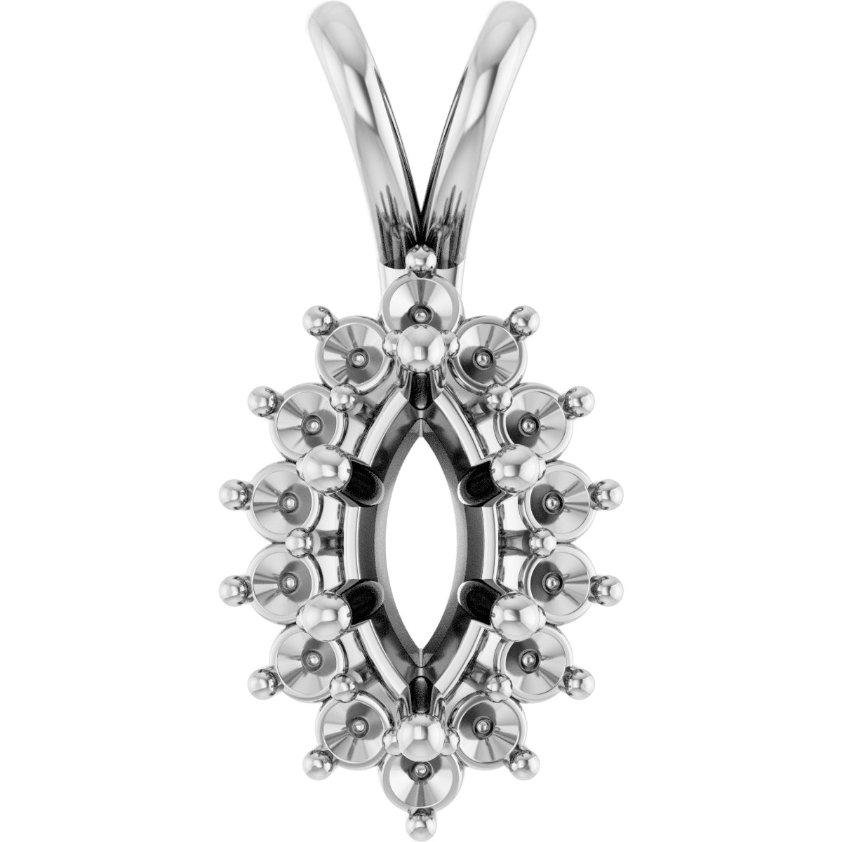 Halo-Style Pendant