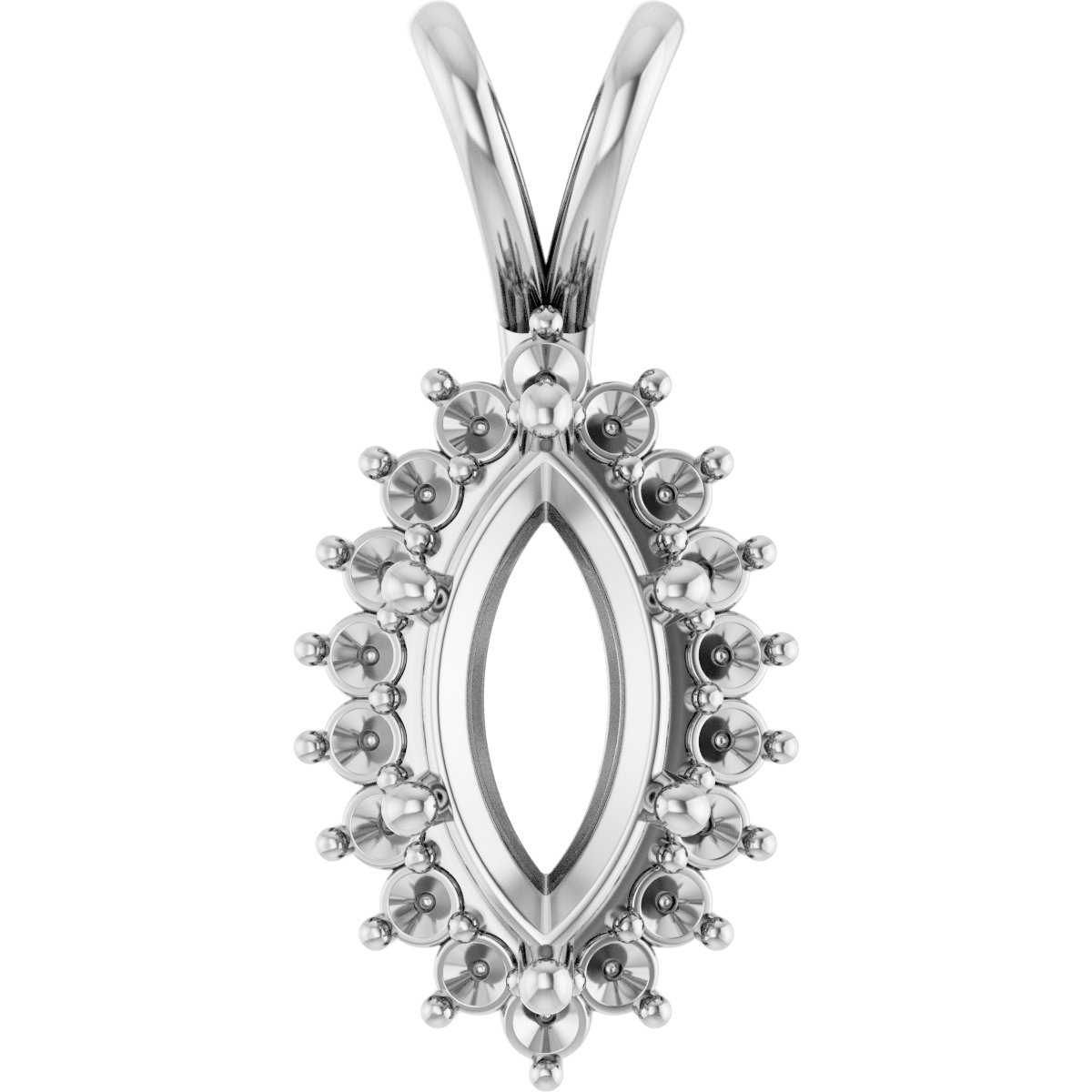Halo-Style Pendant