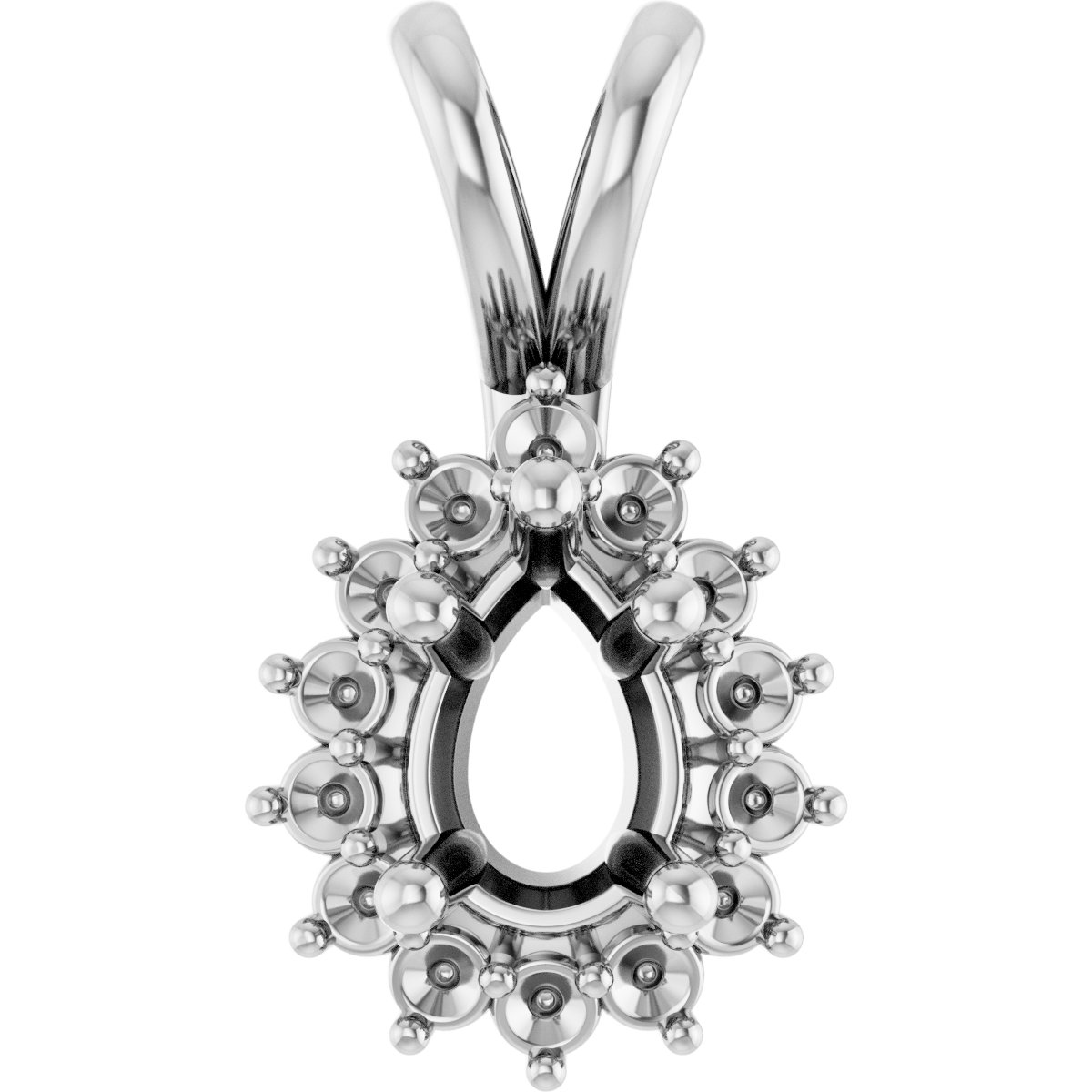Halo-Style Pendant