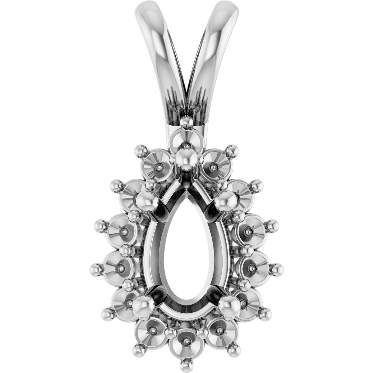 Halo-Style Pendant