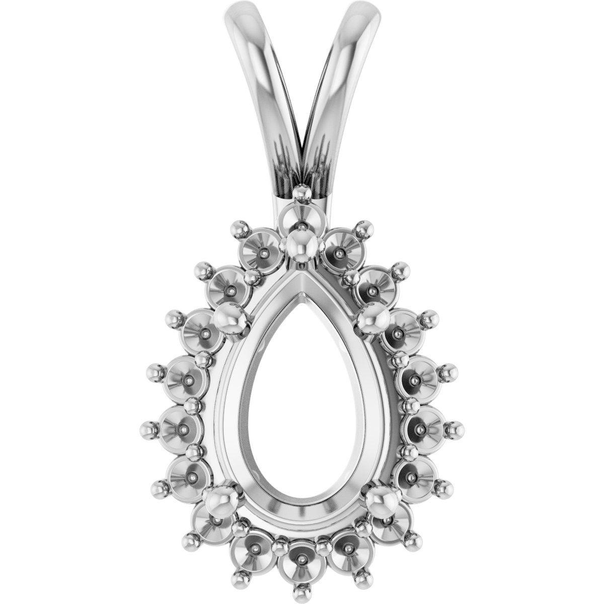 Halo-Style Pendant