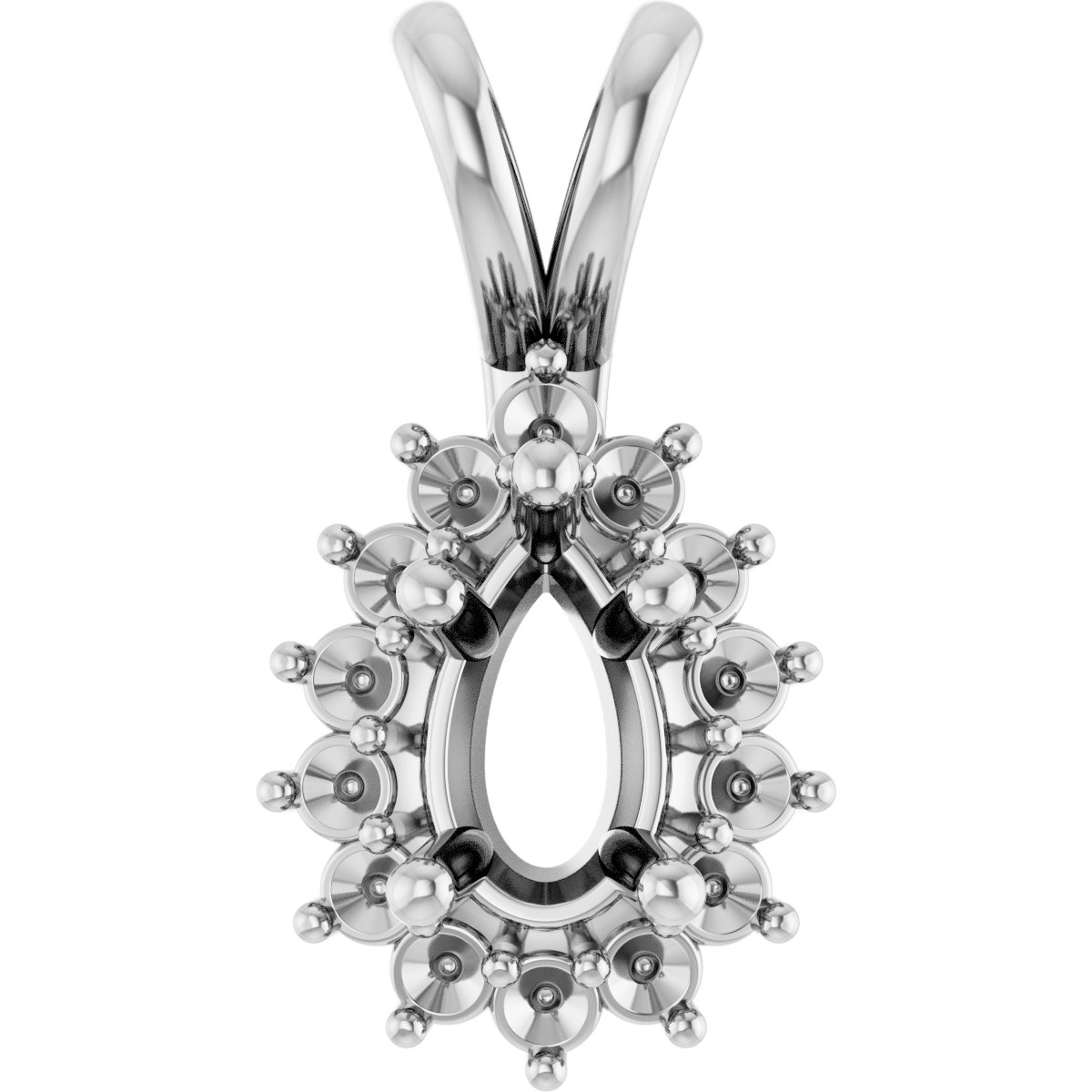 Halo-Style Pendant