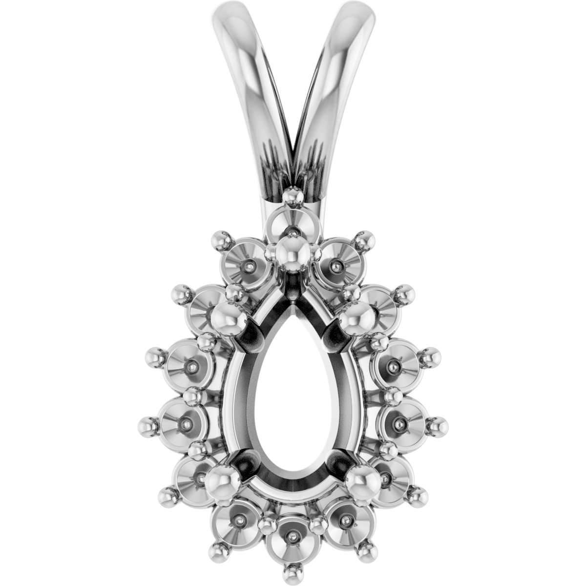 Halo-Style Pendant