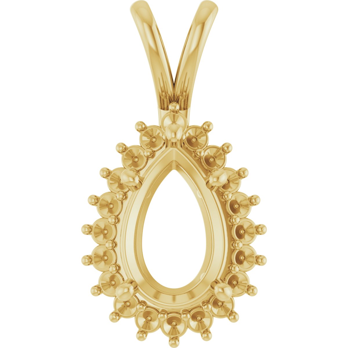 Halo-Style Pendant