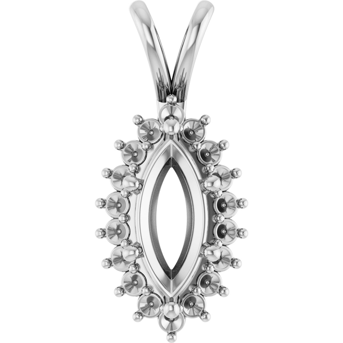 Halo-Style Pendant