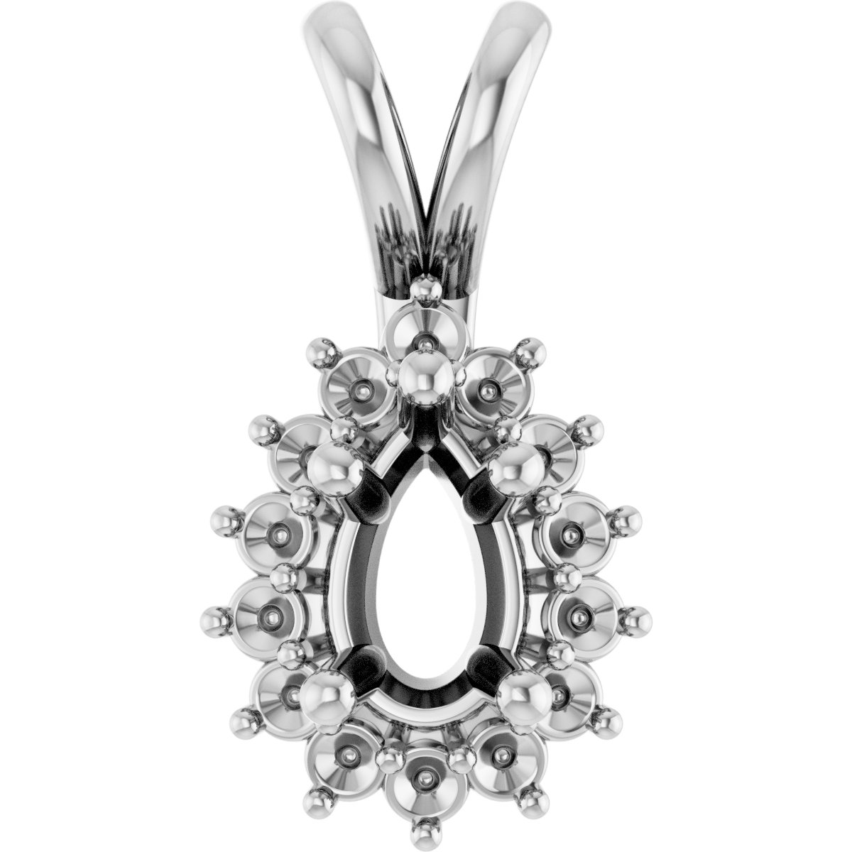 Halo-Style Pendant