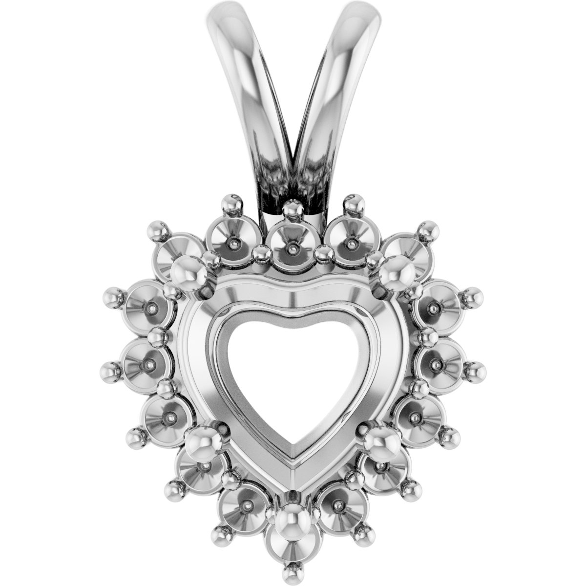 Halo-Style Pendant