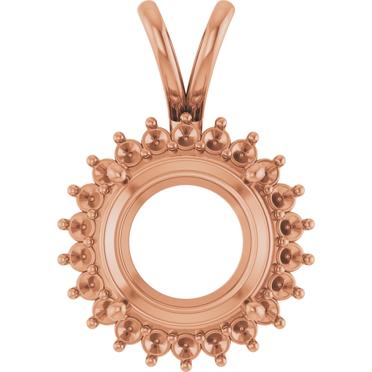 Halo-Style Pendant