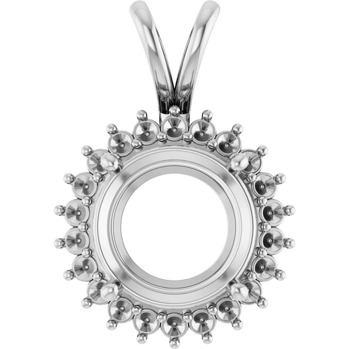 Halo-Style Pendant