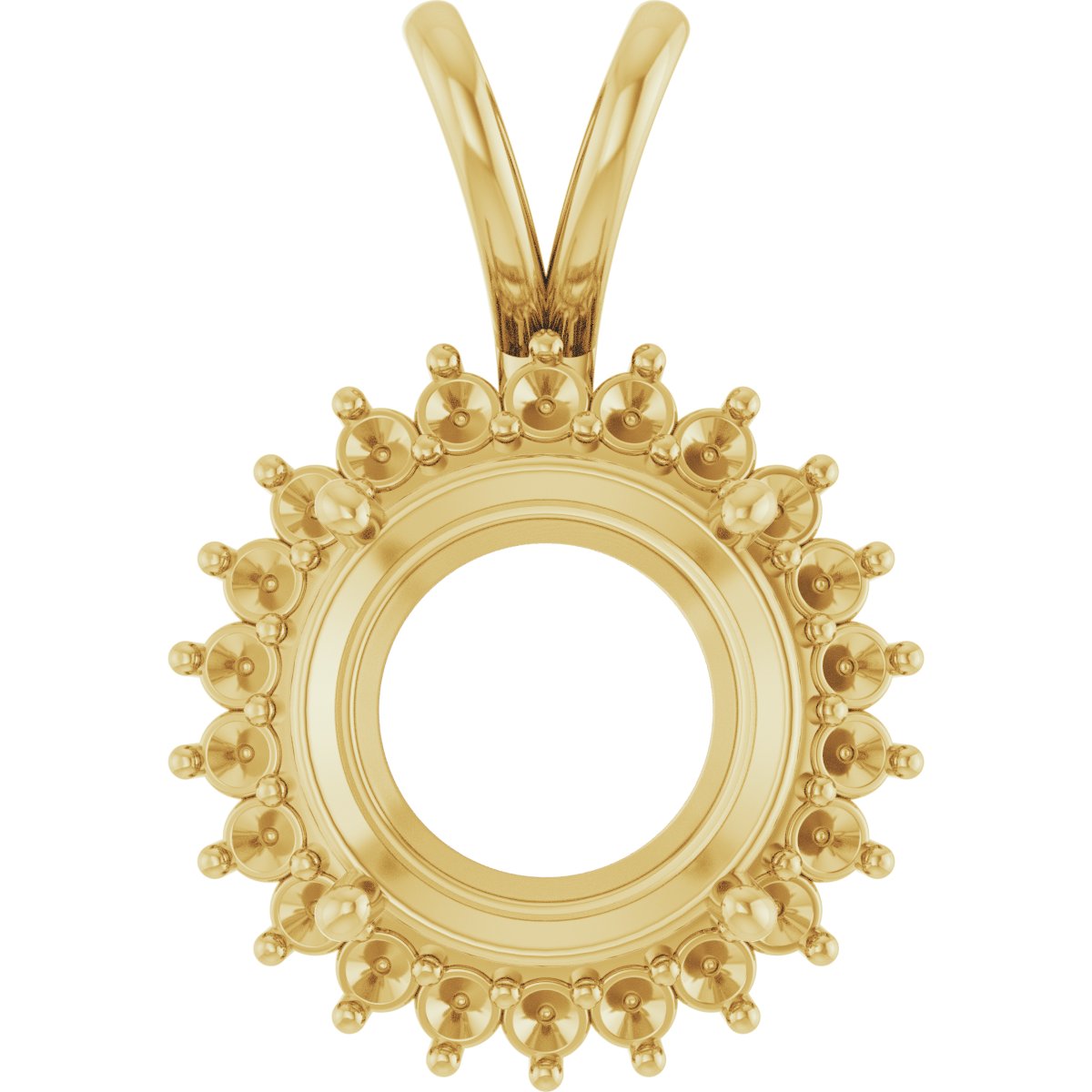 Halo-Style Pendant