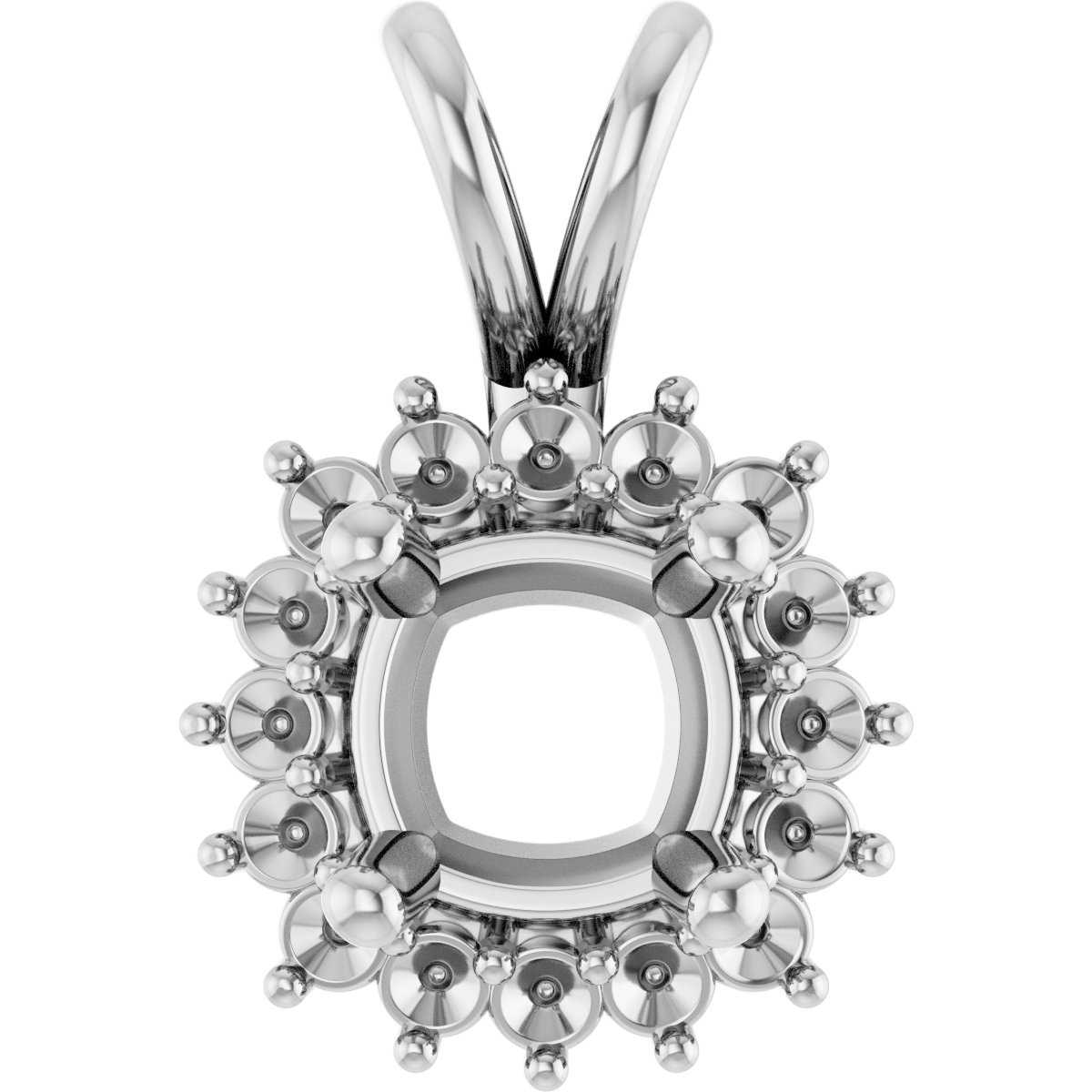 Halo-Style Pendant