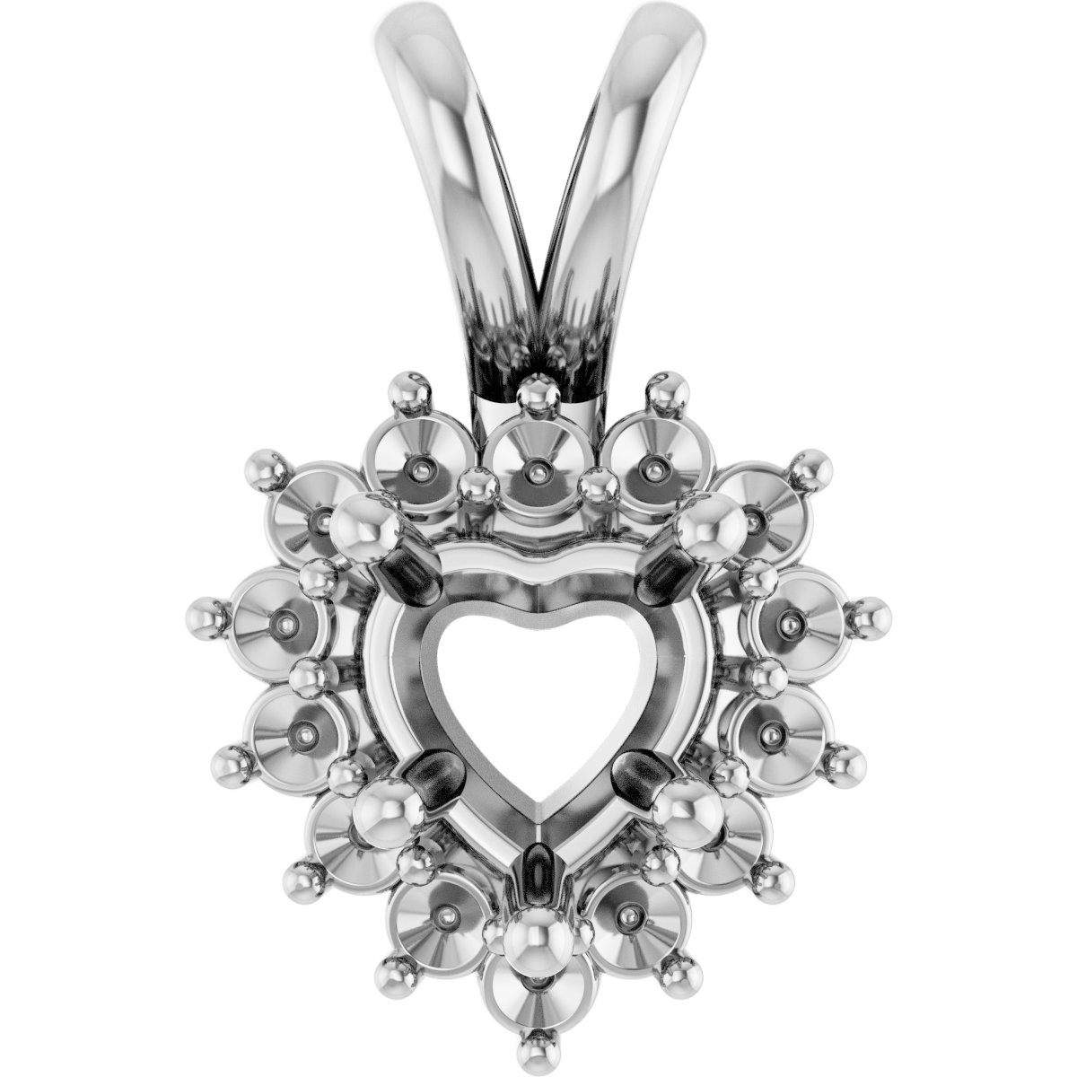 Halo-Style Pendant