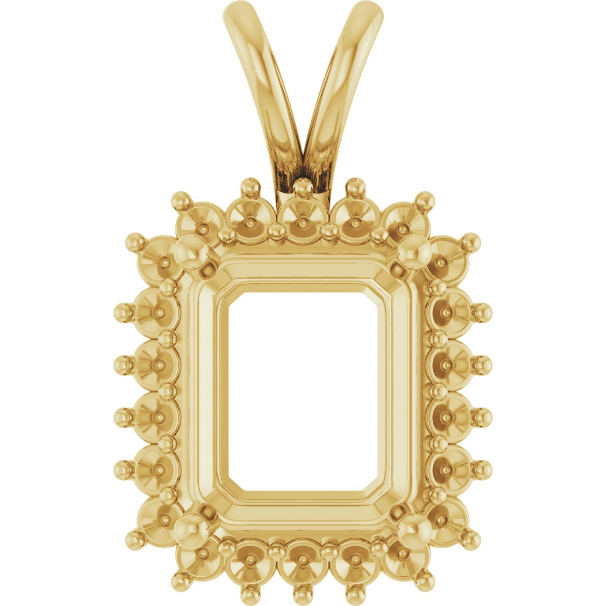 Halo-Style Pendant