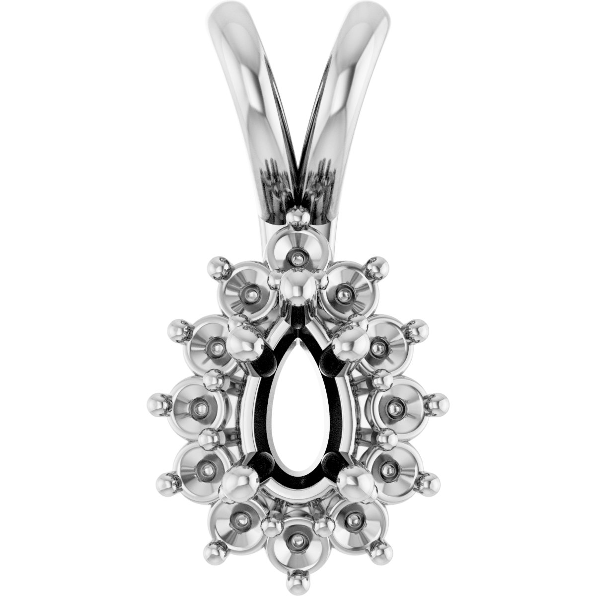 Halo-Style Pendant
