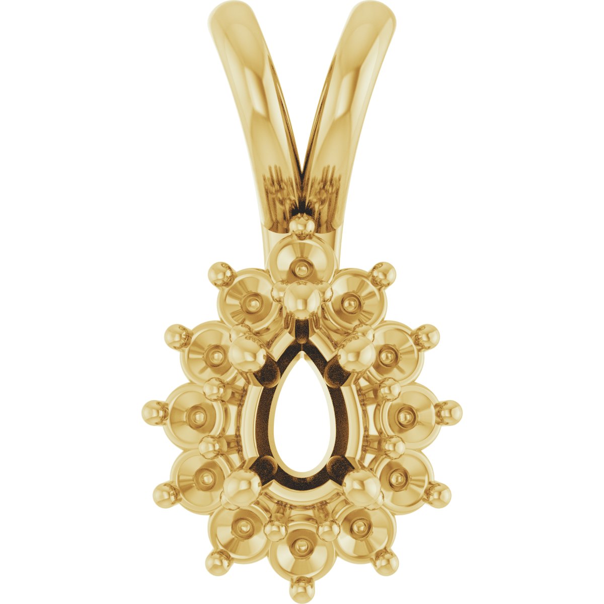 Halo-Style Pendant