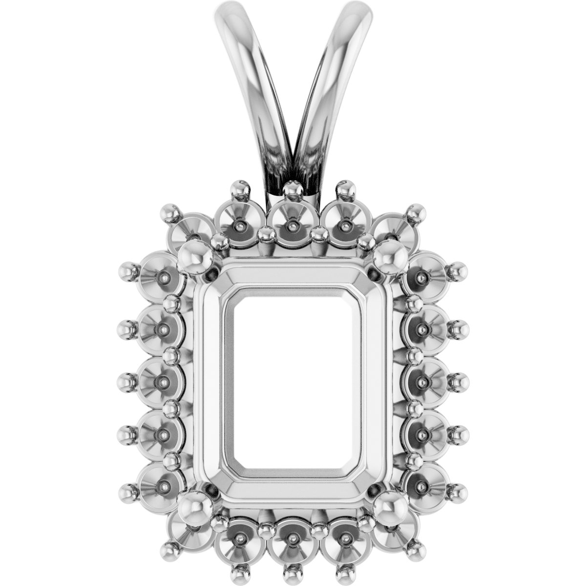 Halo-Style Pendant