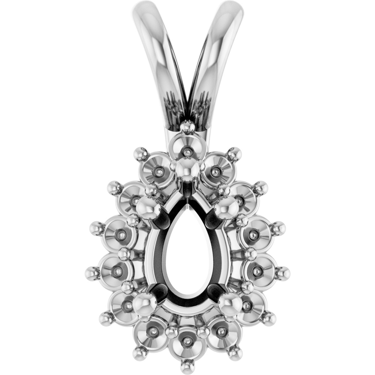 Halo-Style Pendant