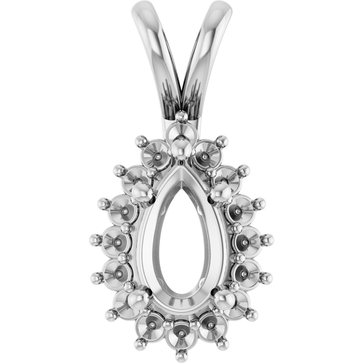 Halo-Style Pendant