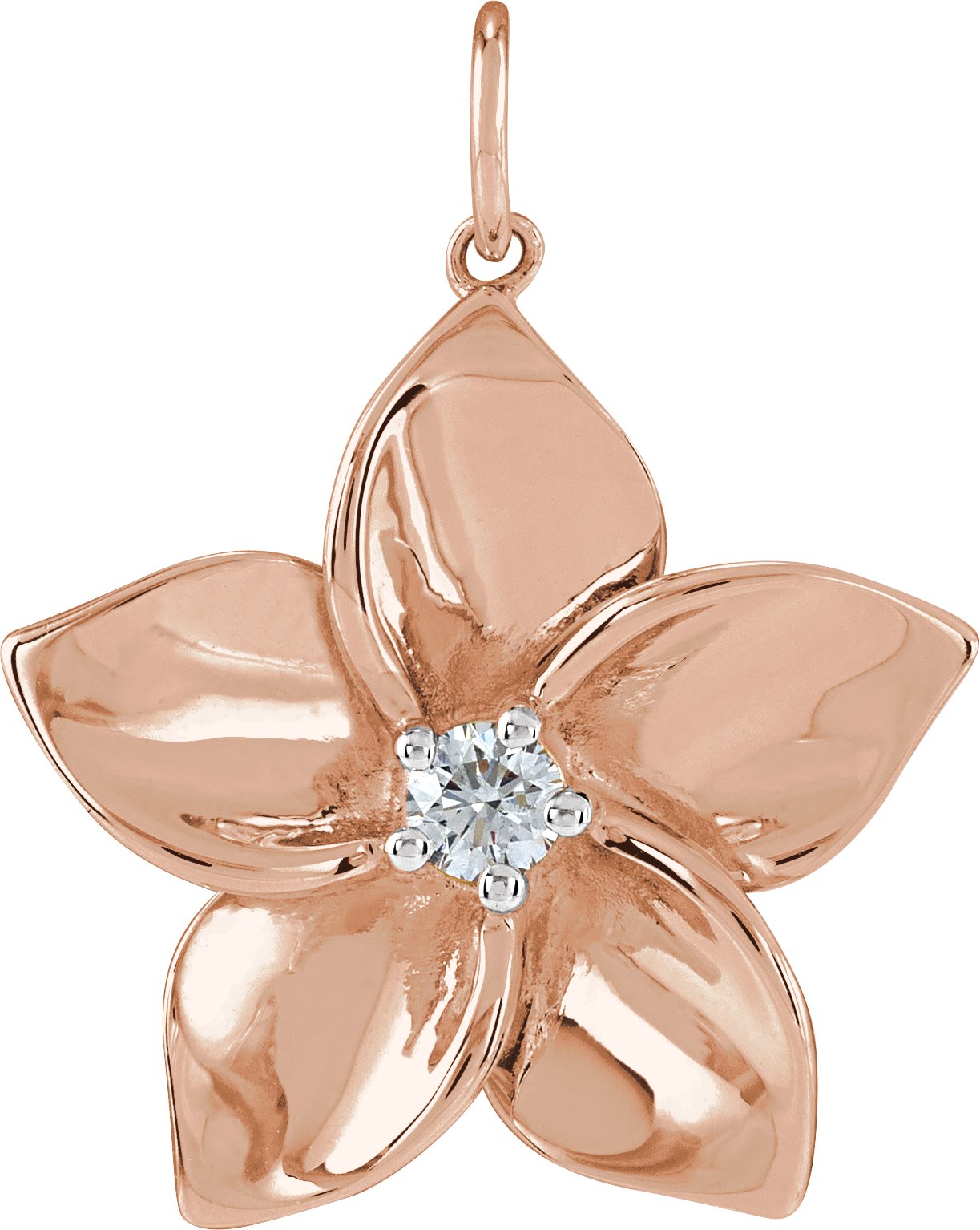 Plumeria Flower Pendant