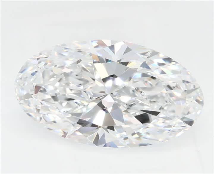 2.09 CT Oval Lab-Grown Diamond Surrey Vancouver Canada Langley Burnaby Richmond