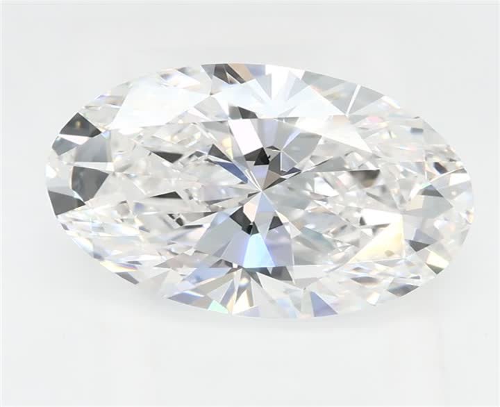 2.1 CT Oval Lab-Grown Diamond Surrey Vancouver Canada Langley Burnaby Richmond