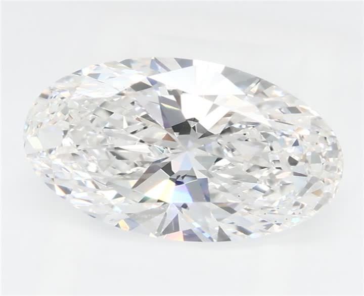 1.89 CT Oval Lab-Grown Diamond Surrey Vancouver Canada Langley Burnaby Richmond