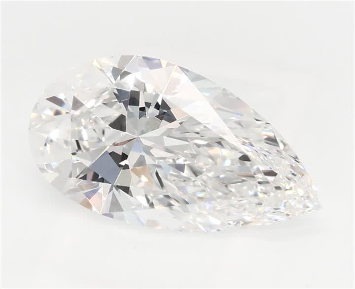 2.55 CT Pear Lab-Grown Diamond Surrey Vancouver Canada Langley Burnaby Richmond