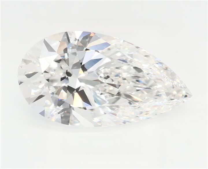 3.02 CT Pear Lab-Grown Diamond Surrey Vancouver Canada Langley Burnaby Richmond