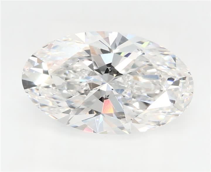 2.54 CT Oval Lab-Grown Diamond Surrey Vancouver Canada Langley Burnaby Richmond