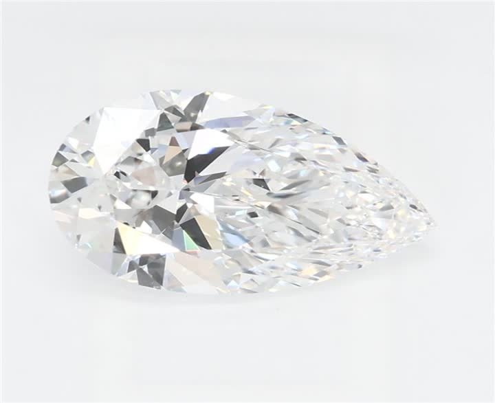 1.6 CT Pear Lab-Grown Diamond Surrey Vancouver Canada Langley Burnaby Richmond