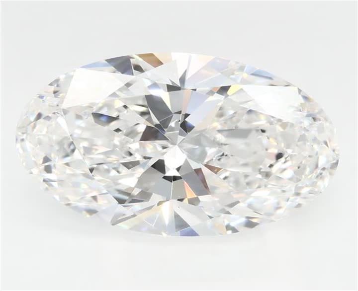 4.1 CT Oval Lab-Grown Diamond Surrey Vancouver Canada Langley Burnaby Richmond