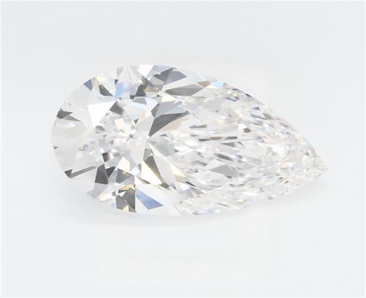 3.4 CT Pear Lab-Grown Diamond Surrey Vancouver Canada Langley Burnaby Richmond