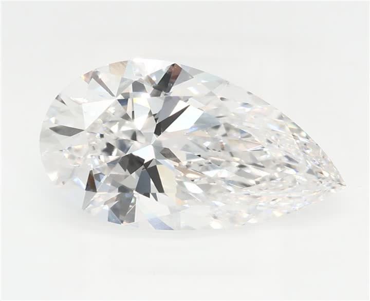 2.88 CT Pear Lab-Grown Diamond Surrey Vancouver Canada Langley Burnaby Richmond