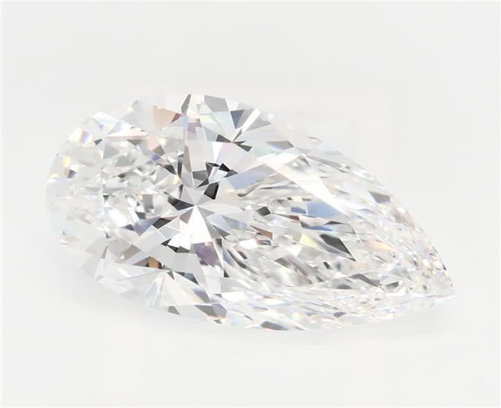 2.42 CT Pear Lab-Grown Diamond Surrey Vancouver Canada Langley Burnaby Richmond