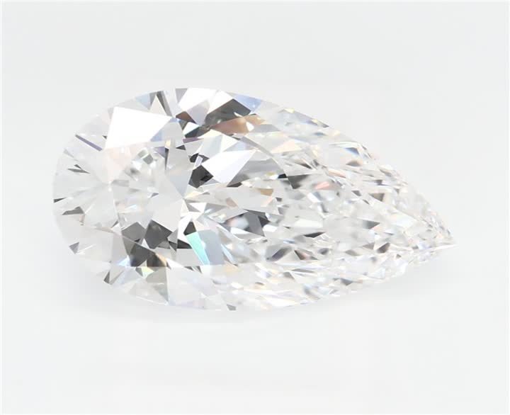 2.88 CT Pear Lab-Grown Diamond Surrey Vancouver Canada Langley Burnaby Richmond