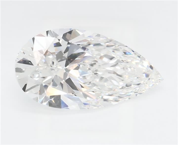2.84 CT Pear Lab-Grown Diamond Surrey Vancouver Canada Langley Burnaby Richmond