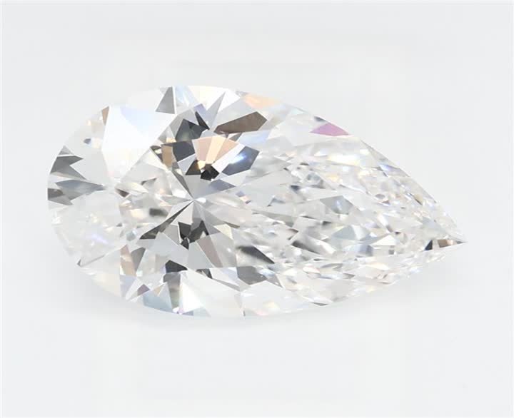 2.01 CT Pear Lab-Grown Diamond Surrey Vancouver Canada Langley Burnaby Richmond