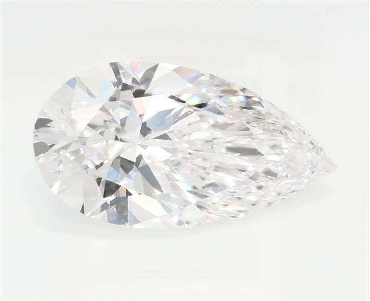 2.89 CT Pear Lab-Grown Diamond Surrey Vancouver Canada Langley Burnaby Richmond
