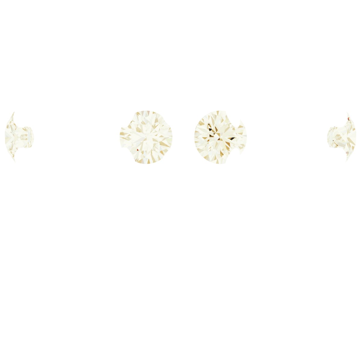 4-Prong Claw Hidden Halo-Style Shank Setting