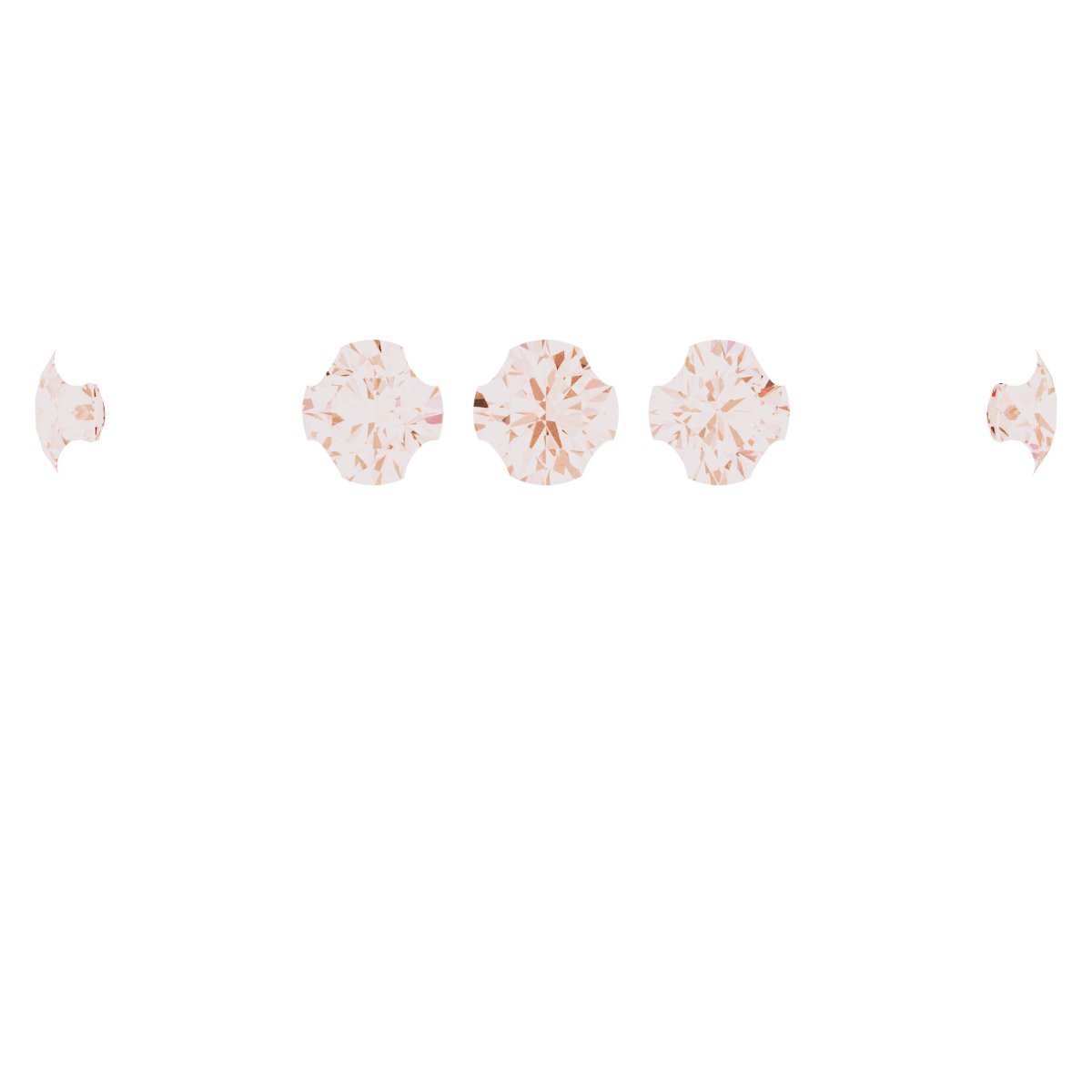 4-Prong Claw Hidden Halo-Style Shank Setting