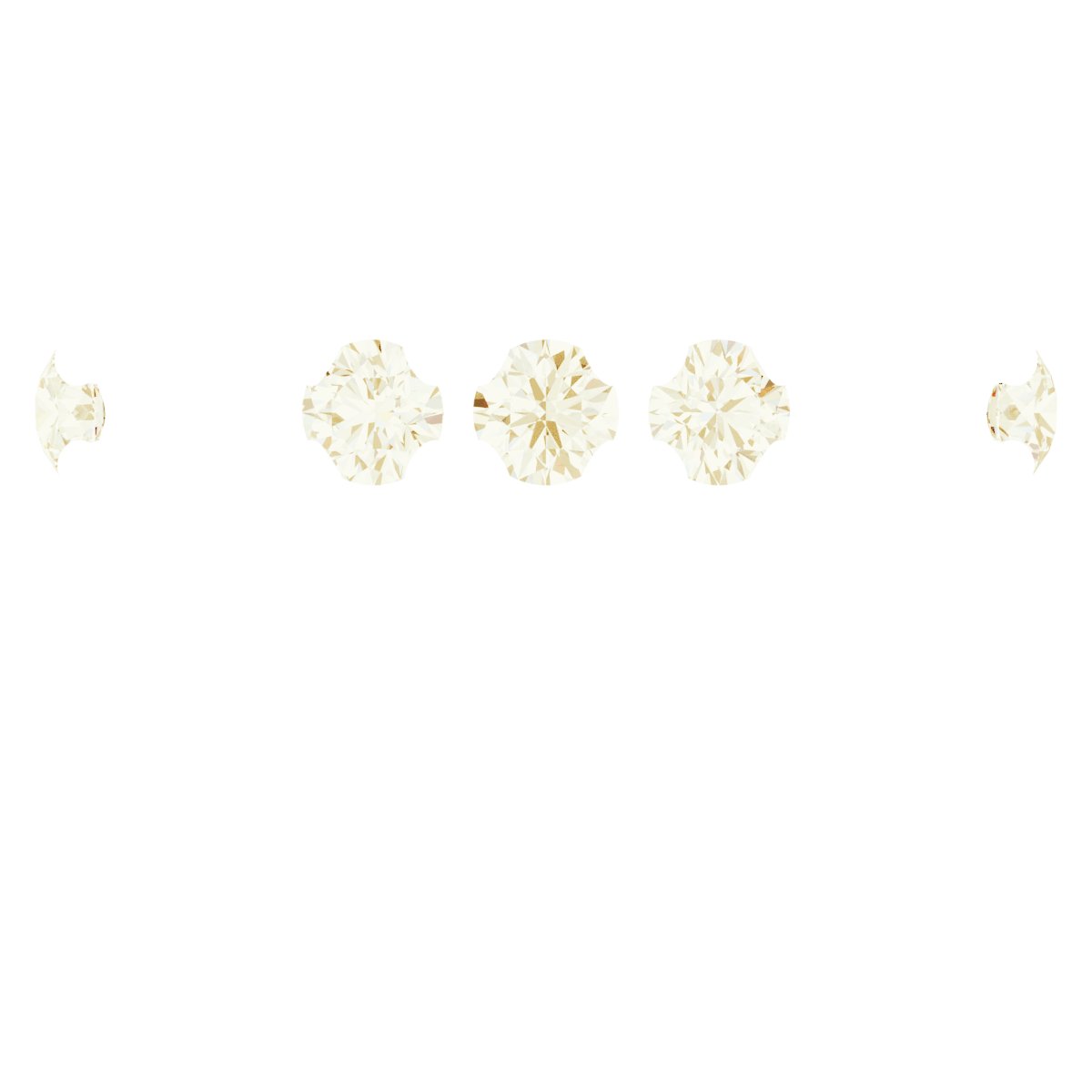 4-Prong Claw Hidden Halo-Style Shank Setting