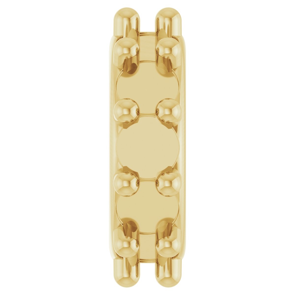 Accented Cabochon Spacer Charm/Pendant