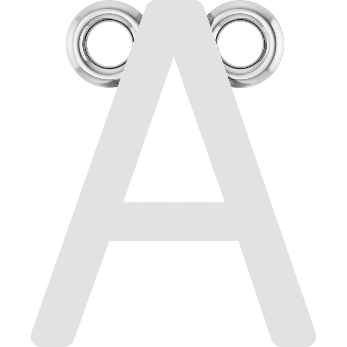 Initial Necklace Center