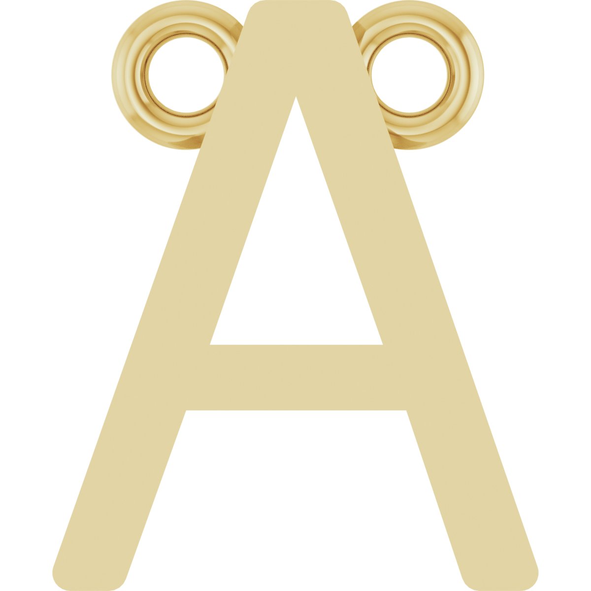 Initial Necklace Center