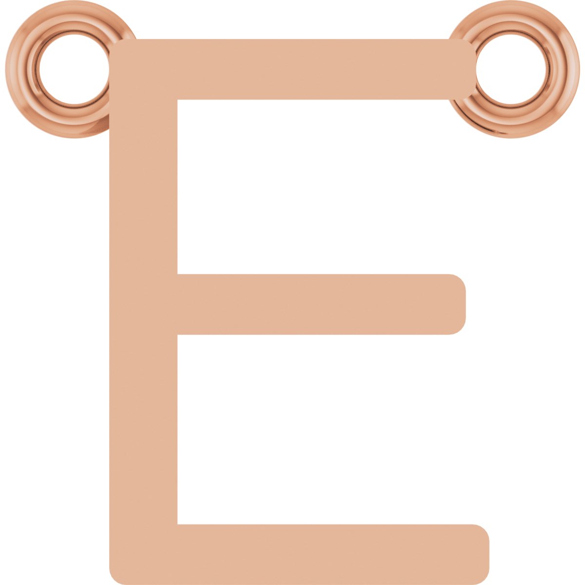 Initial Necklace Center